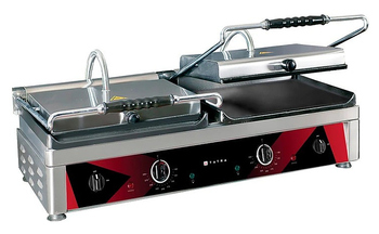 Гриль прижимной Tatra TCG 3627 SS SS - Посуда